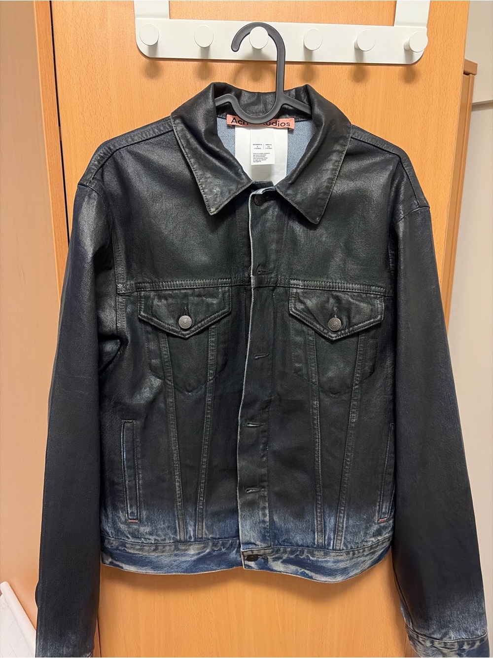 Acne Studios Coated Denim Jacket